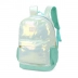 MOCHILA ESCOLAR LUXCEL HOLOGRAFICA VERDE REF. MS46377BB0100UN