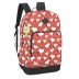 MOCHILA ESCOLAR LUXCEL SNOOPY VERMELHO REF. MS46366SN0400UN