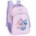 MOCHILA ESCOLAR LUXCEL STITCH LILAS REF. MS47740SC2500UN