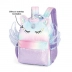 MOCHILA ESCOLAR LUXCEL UNICORNIO VIOLETA REF. IS41731UP2400UN