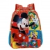 MOCHILA ESCOLAR MASCULINA MICKEY M REF. 11613