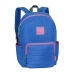 MOCHILA ESCOLAR TRIVIUN 14 AZUL REF. 13202AZUL