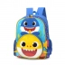 MOCHILA INFANTIL LUXCEL BABY SHARK AZUL ESCURO REF. IS37473BS4400UN