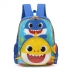 MOCHILA INFANTIL LUXCEL BABY SHARK AZUL ESCURO REF. IS37473BS4400UN