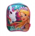 MOCHILA INFANTIL LUXCEL BARBIE PQ VERDE