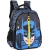 MOCHILA INFANTIL LUXCEL BATMAN GD 3BOLSOS PRETO