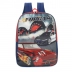 MOCHILA INFANTIL LUXCEL FORCA 4 CARROS PRETO REF. IS37621FA0600UN