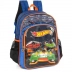 MOCHILA INFANTIL LUXCEL HOT WHEELS GD 3BOLSOS AZUL