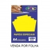 PAPEL A4 COLOR 180G AMARELO LUMI OFF PAPER REF. 10585