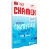 PAPEL A4 DIPLOMATA 180G BRANCO C/50 FLS LETTERING CHAMEX