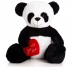 PELUCIA BRUMAR URSO PANDA CORACAO GG GRANDE