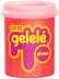 SLIME GELELE POTE GLITTER 152G COR LARANJA