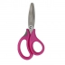 TESOURA ESCOLAR P/EVA GRAMPLINE CURVA REF. 50160018 COR ROSA