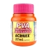 TINTA PVA ACRILEX 37ML 517 LARANJA