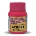 TINTA PVA ACRILEX 37ML 542 ROSA ESCURO